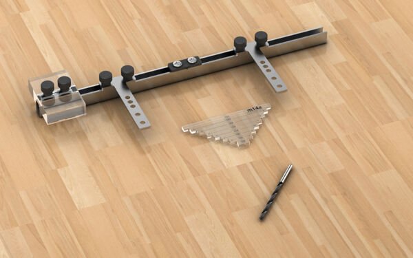 Mobilya Kulp Delme Aparatı (Ayarlı Kulp Şablonu)