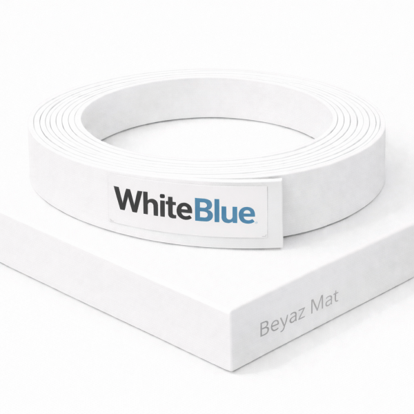 Beyaz Mat Pvc Kenar Bandı