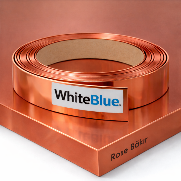 Rose Bakır Ayna Pvc Kenar Bandı