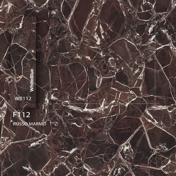 F112 Rosso Marmo Pvc Kenar Bandı