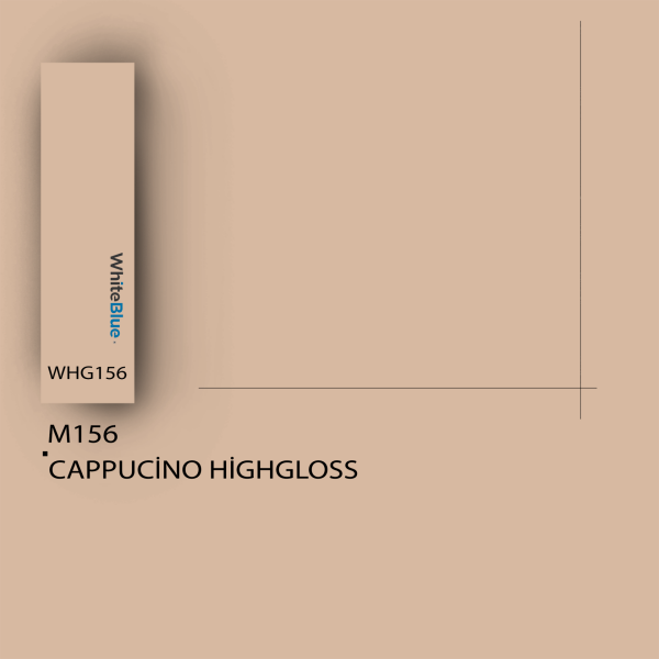 M156 Cappucino HighGloss Pvc Kenar Bandı