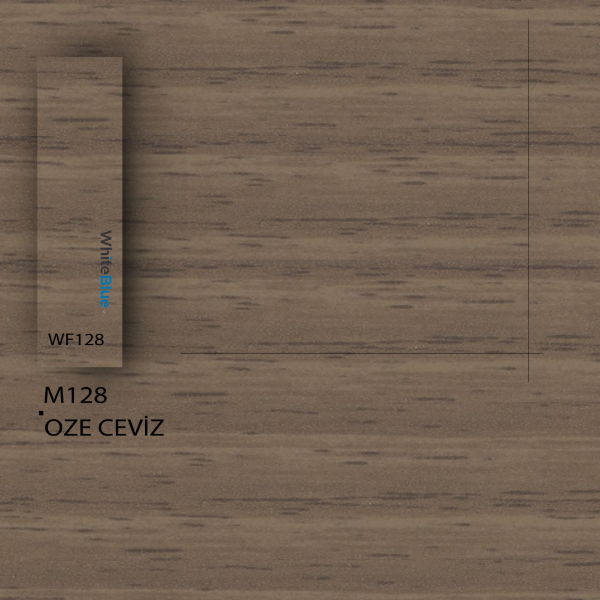 M128 Oze Ceviz Bute Pvc Kenar Bandı