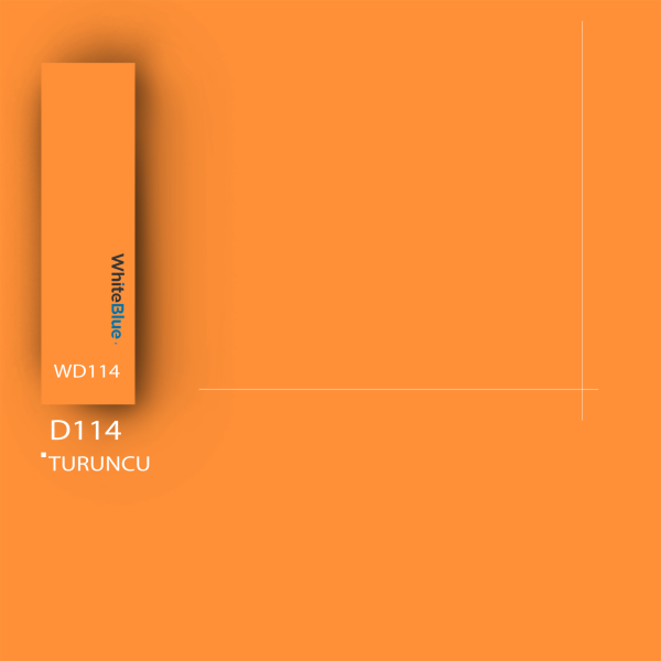 D114 Turuncu Pvc Kenar Bandı