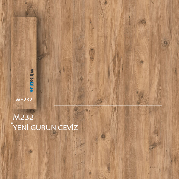 M232 Gurun Ceviz Pvc Kenar Bandı