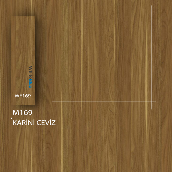 M169 Karini Ceviz Bute Pvc Kenar Bandı
