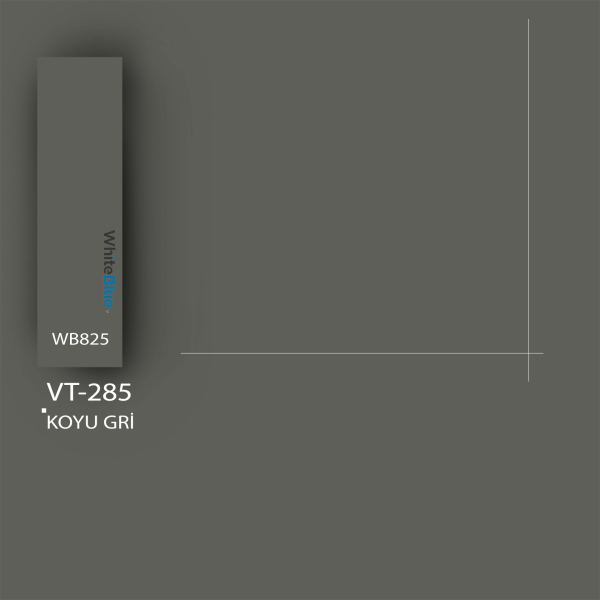 VT_285 Koyu Gri Pvc Kenar Bandı