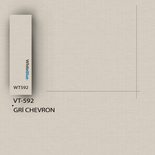 VT_592 Gri Chevron Pvc Kenar Bandı