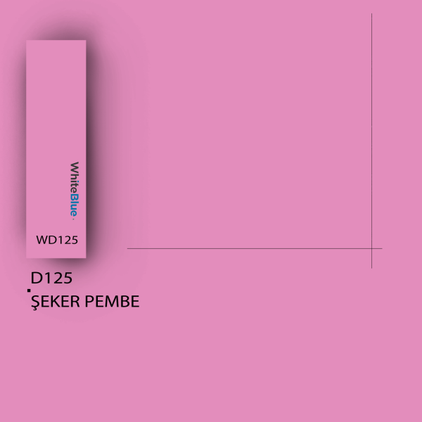 D125 Şeker Pembe Pvc Kenar Bandı