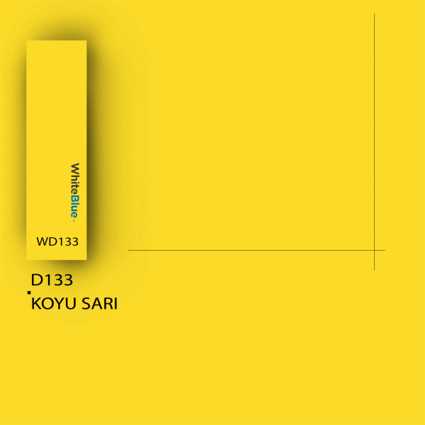 D133 Koyu Sarı Pvc Kenar Bandı
