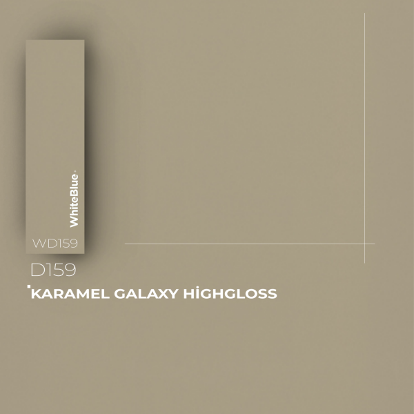 D159 Karamel Galaxy HighGloss Pvc Kenar Bandı