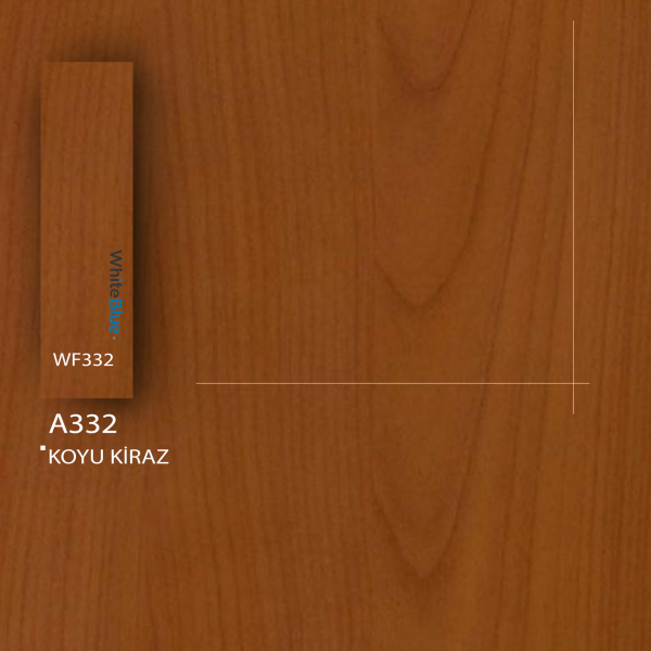 A332 Koyu Kiraz Pvc Kenar Bandı