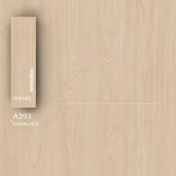 A393 Doğal Huş Pvc Kenar Bandı