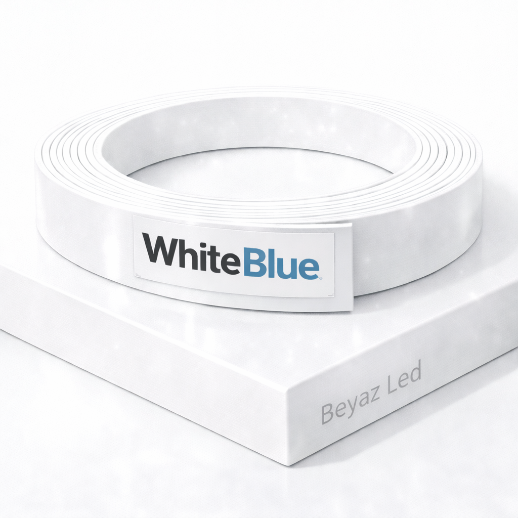 Beyaz Led Pvc Kenar Bandı