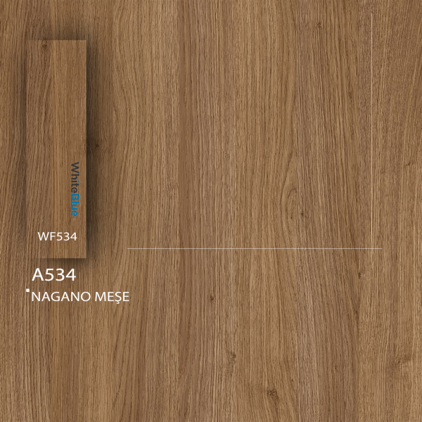 A534 Nagano Meşe Pvc Kenar Bandı