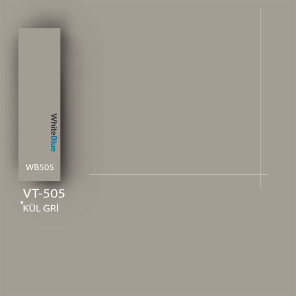 VT_505 Kül Gri Pvc Kenar Bandı