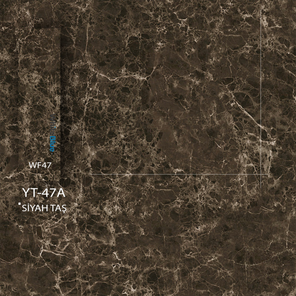 YT_47A Siyah Taş Pvc Kenar Bandı