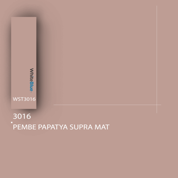 3016 Pembe Papatya Supra Mat Pvc Kenar Bandı