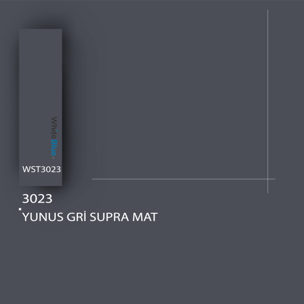 3023 Yunus Gri Supra Mat Pvc Kenar Bandı