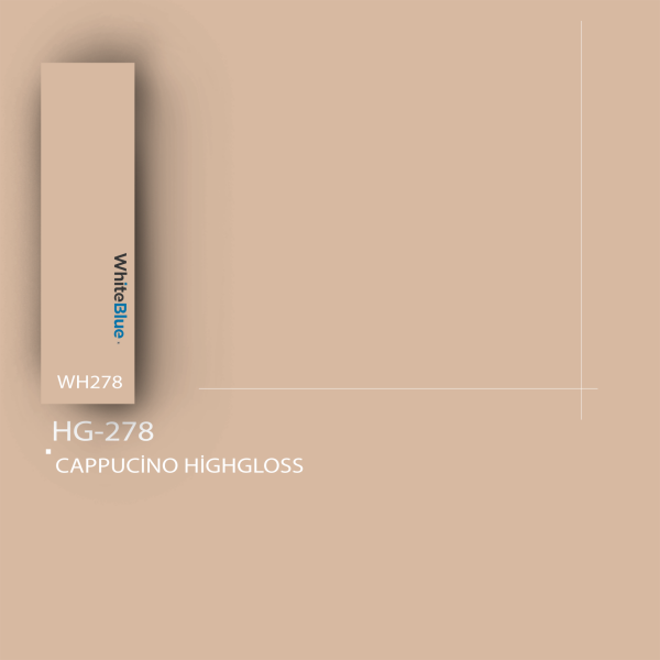 HG_278 Cappucino HighGloss Pvc Kenar Bandı