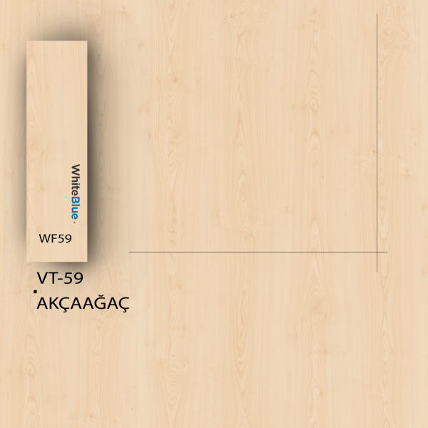 VT_059 Akçaağaç Pvc Kenar Bandı