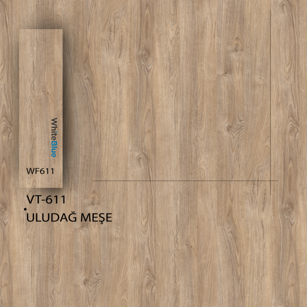 VT_611 Uludağ Meşe Pvc Kenar Bandı