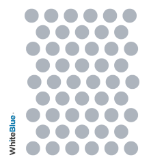 Metalik Gri Yapışkanlı Vida Tapası