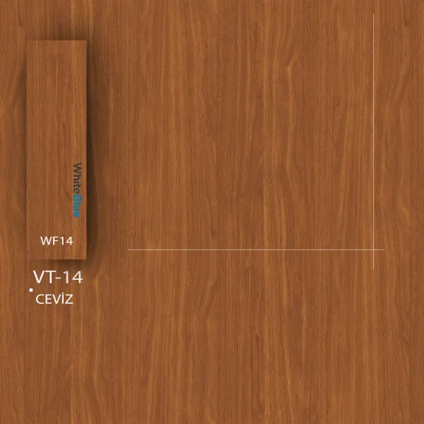 VT-014 Ceviz  Pvc Kenar Bandı
