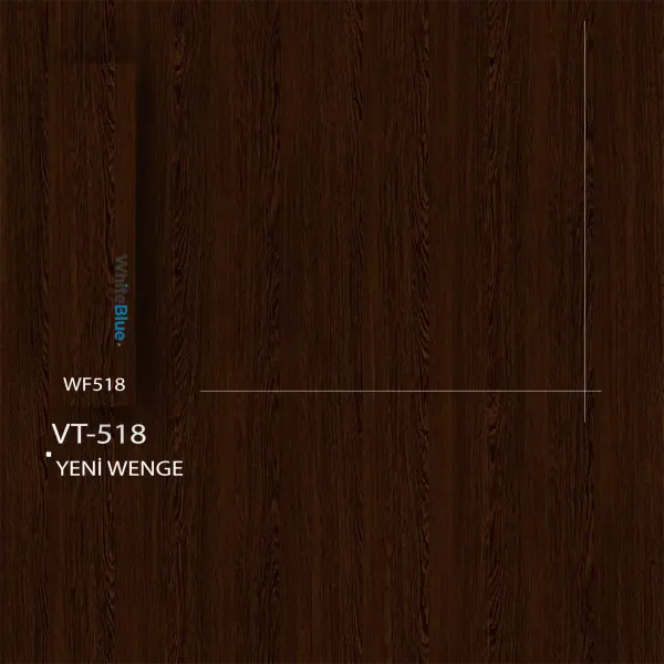 VT_518 Yeni Wenge Pvc Kenar Bandı