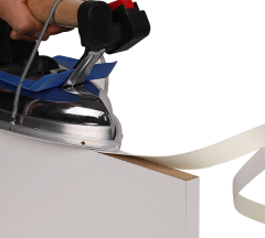 Beyaz Bute Tutkallı Pvc Kenar Bandı