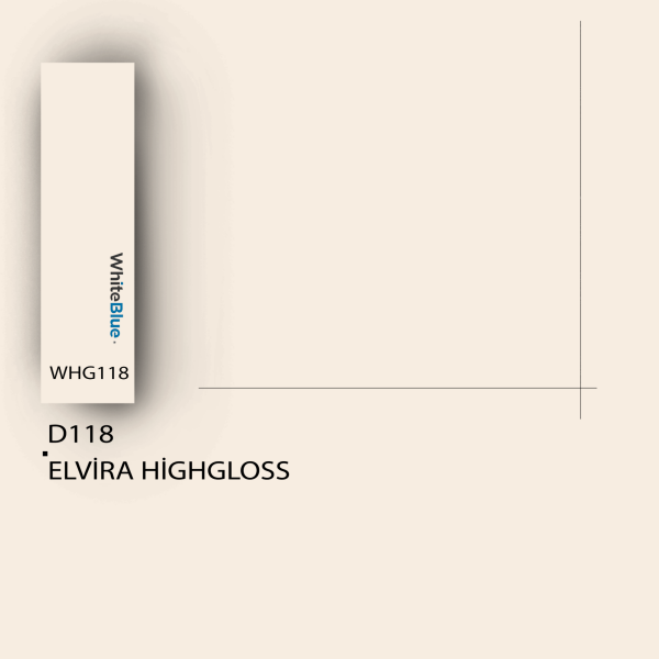 D118 Elvira HighGloss Pvc Kenar Bandı