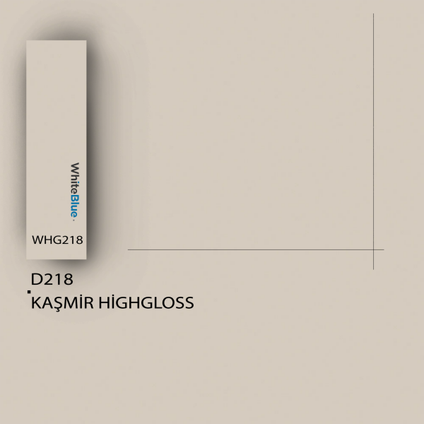 D218 Kaşmir HighGloss Pvc Kenar Bandı