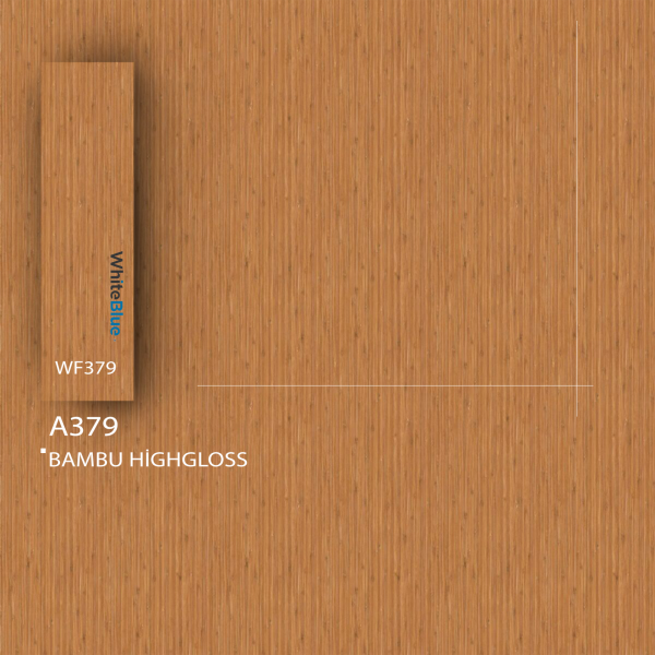 A379 Bambu HighGloss Pvc Kenar Bandı