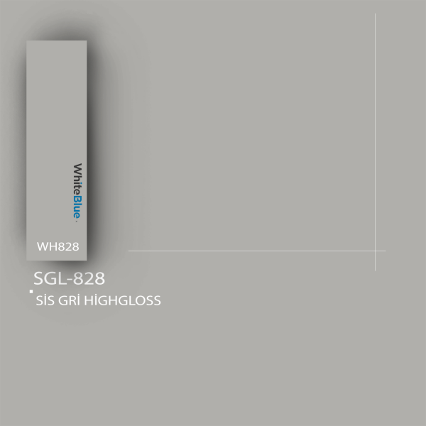VT_828 Sis Gri HighGloss Pvc Kenar Bandı