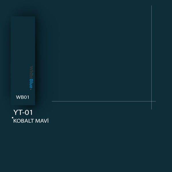 YT_01H Kobalt Mavi Pvc Kenar Bandı