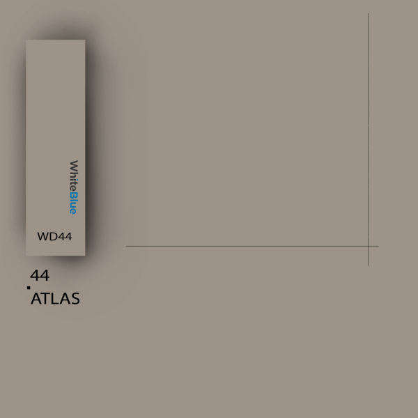 44 Atlas Düz Pvc Kenar Bandı