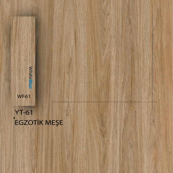 YT_61A Egzotik Meşe Pvc Kenar Bandı