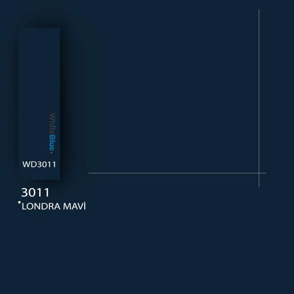 3011 Londra Mavi Pvc Kenar Bandı