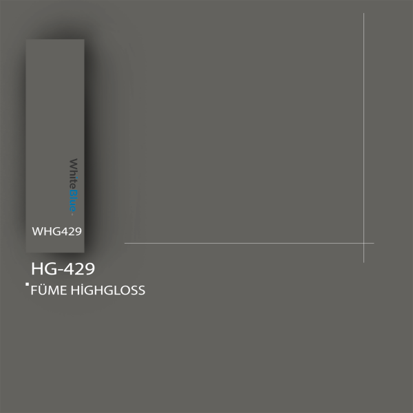 HG-429 Füme High Gloss Pvc Kenar Bandı