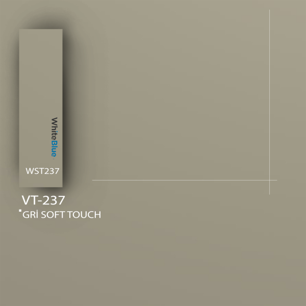 VT_237 Gri Soft Touch Pvc Kenar Bandı