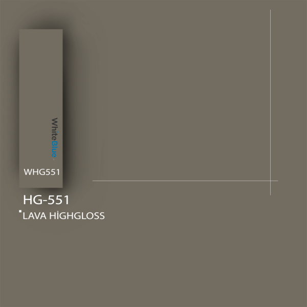 HG_551 Lava HighGloss Pvc Kenar Bandı