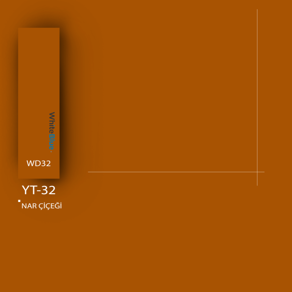 YT_32D Nar Çiçeği Pvc Kenar Bandı