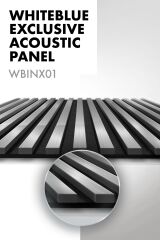 Gümüş Inox Akustik Panel WBINX01