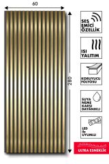 Altın Inox Akustik Panel WBAI04