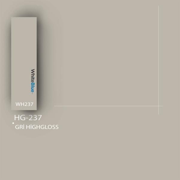 VT_237 Gri HighGloss Pvc Kenar Bandı