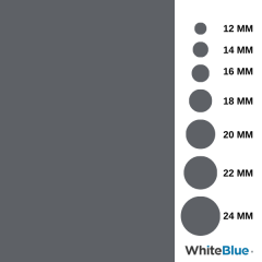 Antrasit HighGloss Yapışkanlı Vida Tapası