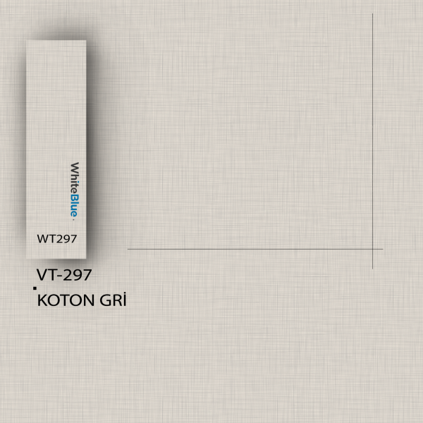VT_297 Koton Gri Pvc Kenar Bandı