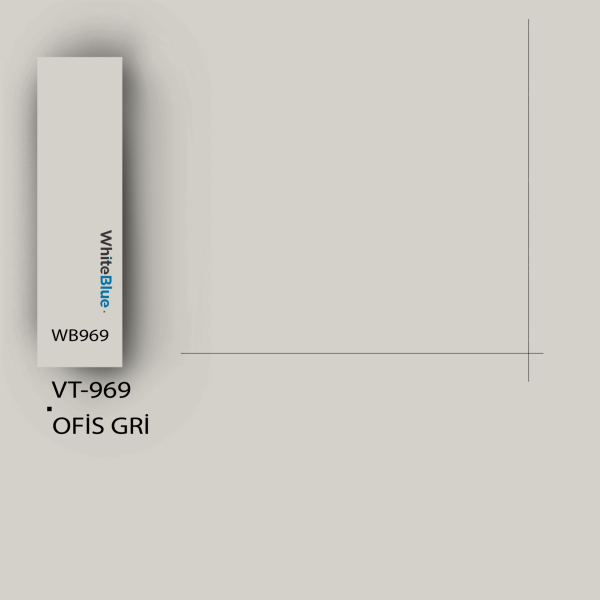 VT_969 Ofis Gri Pvc Kenar Bandı