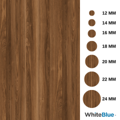 Hareli Ceviz Yapışkanlı Vida Tapası