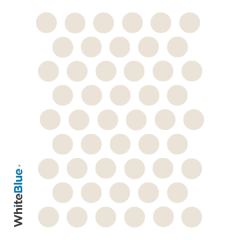 Vizon Krem Yapışkanlı Vida Tapası