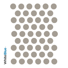 Kül Gri Yapışkanlı Vida Tapası